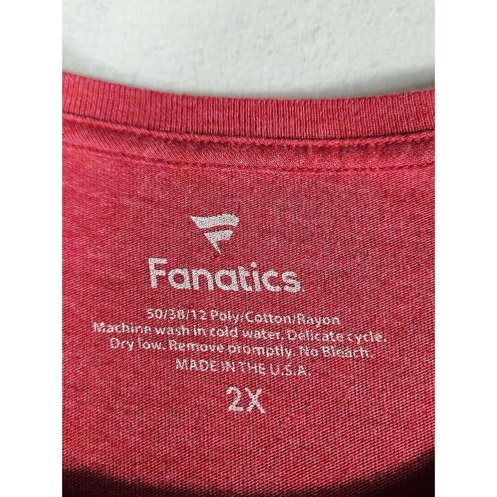 Fanatics Tampa Bay Buccaneers‎ 2X Super Bowl Champions Long Sleeve Shirt Red XXL - Picture 4 of 9